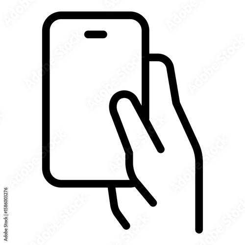 Phone Holding Icon