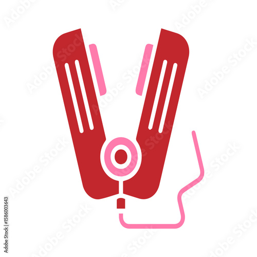 Hair Straightener Icon
