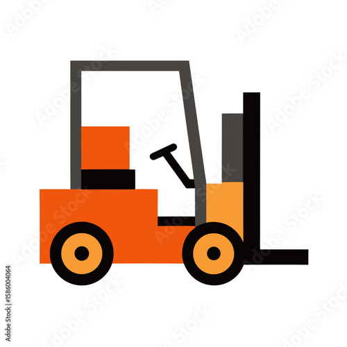 forklift truck and forklift
