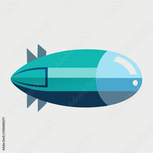 vector illustration of an airplane