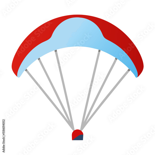 parachute with a parachute