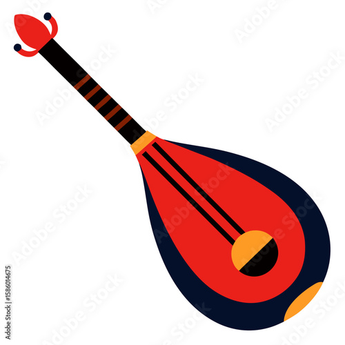 red dart board