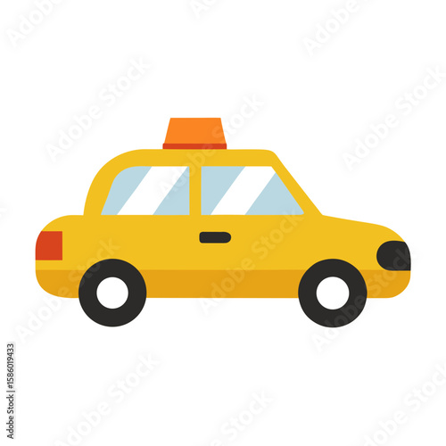 yellow taxi car