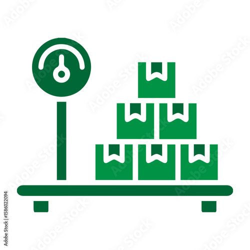 Delivery Weighing Icon