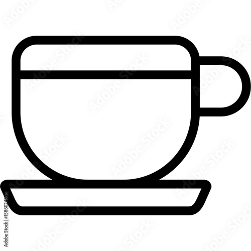 Mug saucer Icon