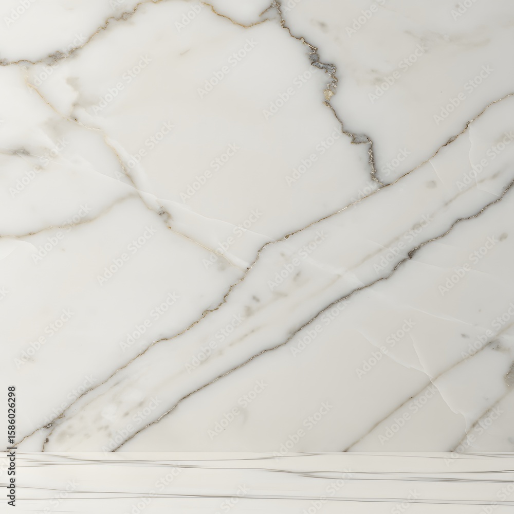 Naklejka premium Elegant Marble Texture A Seamless Surface Display for Product Showcase and Modern Interior Design Applications