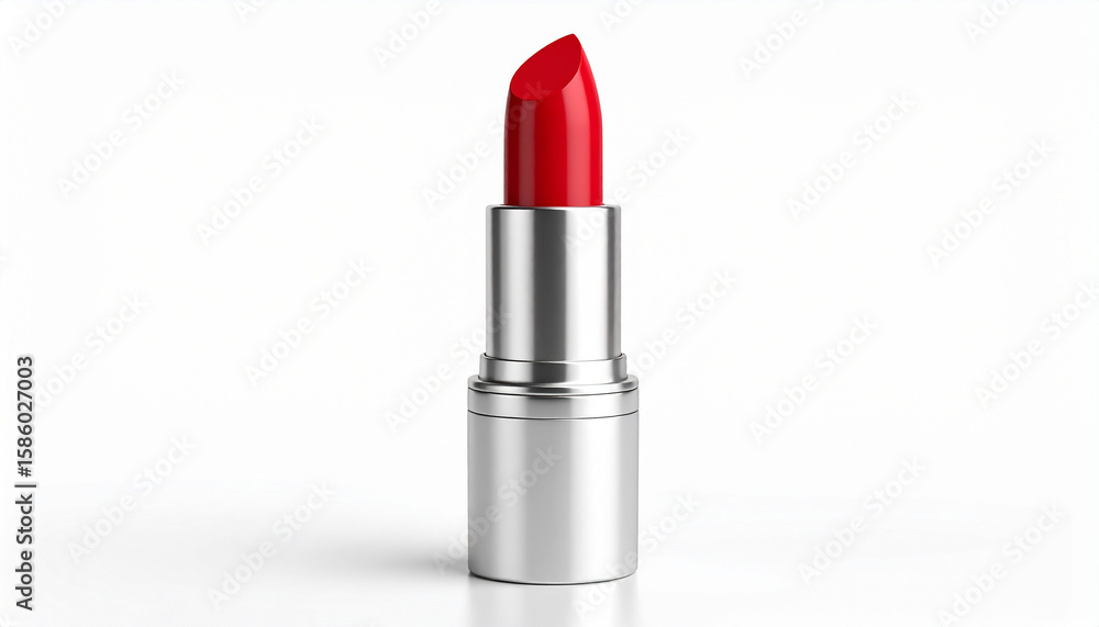 red lipstick isolated on white red lipstick isolated on white