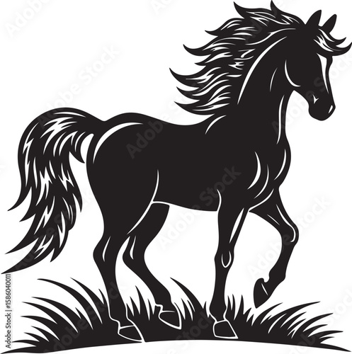 horse vector illustration