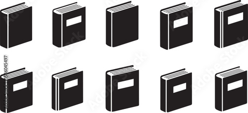 Book Vector Icons | Reading and Education Illustration Set