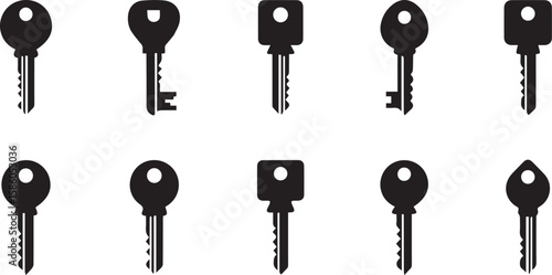 Key Vector Icons | Security and Access Tool Set