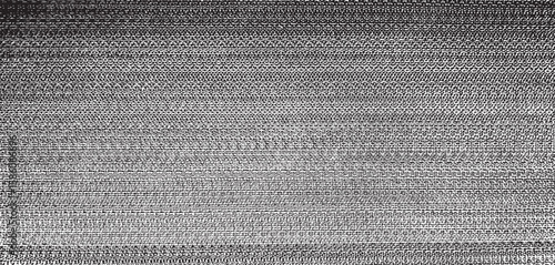 Monochrome texture composed of irregular graphic elements. Distressed uneven grunge background. Abstract vector illustration. Overlay for interesting effect and depth. Isolated on white background.
