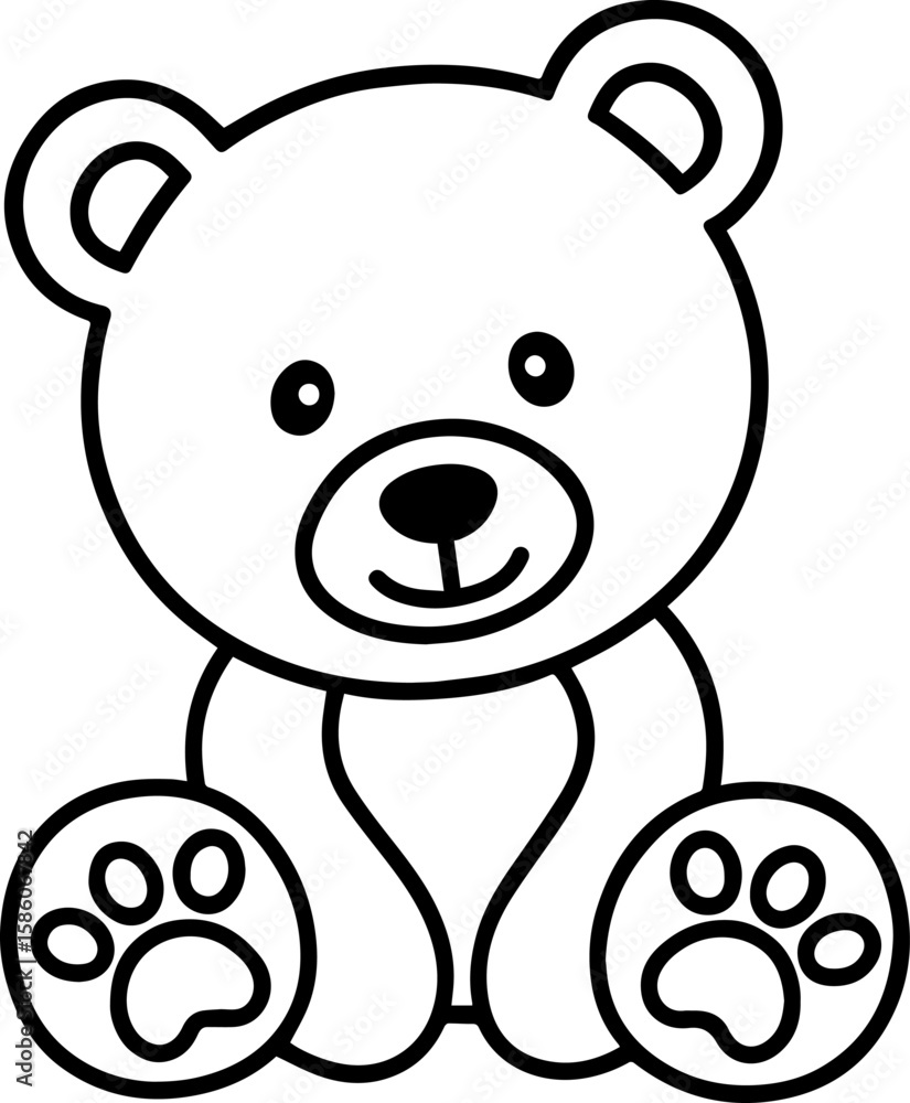 Fototapeta premium Bear.Vector EPS Design