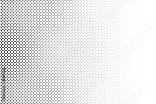 Geometric black small squares on a white background. With a disappear effect.