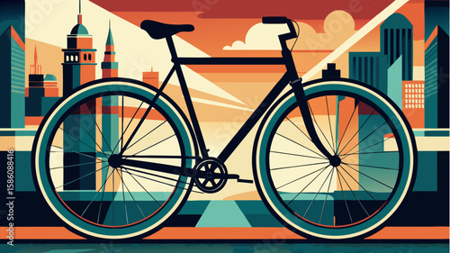 bicycle in the city