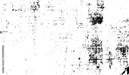 Wallpaper Mural Rough black and white texture. Distressed grunge background. Abstract textured effect. Torontodigital.ca