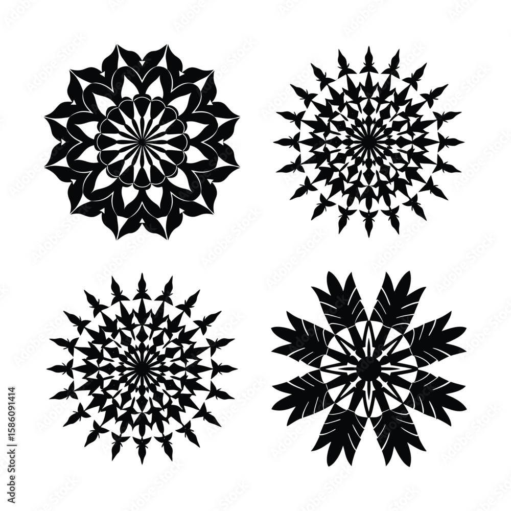 Beautiful Birds Mandala Bundle Beautiful Birds Mandala Bundle