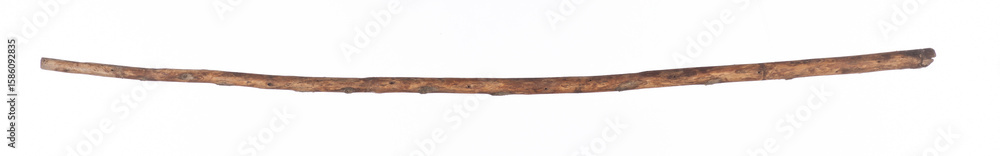 old dry long stick isolated on white background old dry long stick isolated on white background
