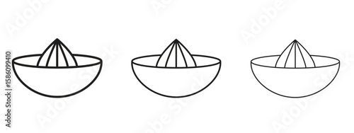 Hand Juicer icon. Premium quality symbol. Vector sign for mobile apps