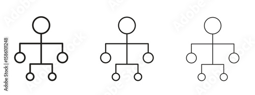 Consolidation icon. Premium quality symbol. Vector sign for mobile apps