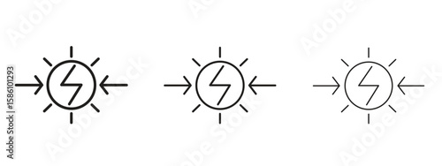 Conflict icon. Premium quality symbol. Vector sign for mobile apps