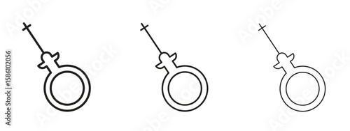 Car dipstick icon. Premium quality symbol. Vector sign for mobile apps