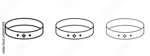 Bracelet icon. Premium quality symbol. Vector sign for mobile apps
