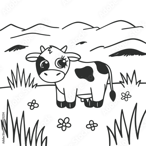 cute calf
