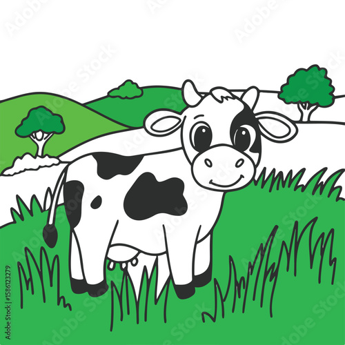 cute calf