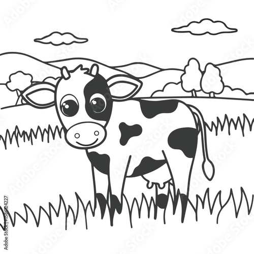 cute calf