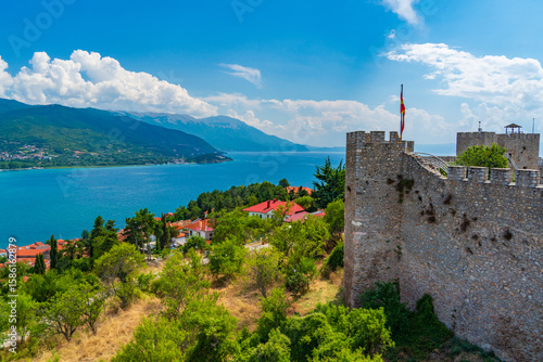 Samuel's Fortress, a fortress in Ohrid, North Macedonia