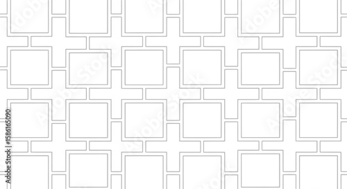 Geometric Abstract Square Pattern Seamless design background for modern art or abstract concepts