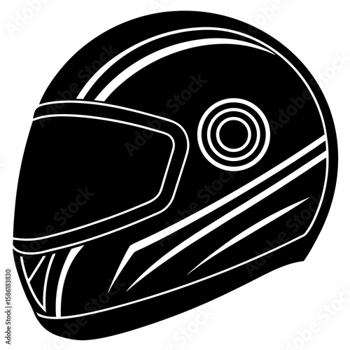 Racing Helmet  Vector Racing Helmet, Flags, Car & Track AI Design