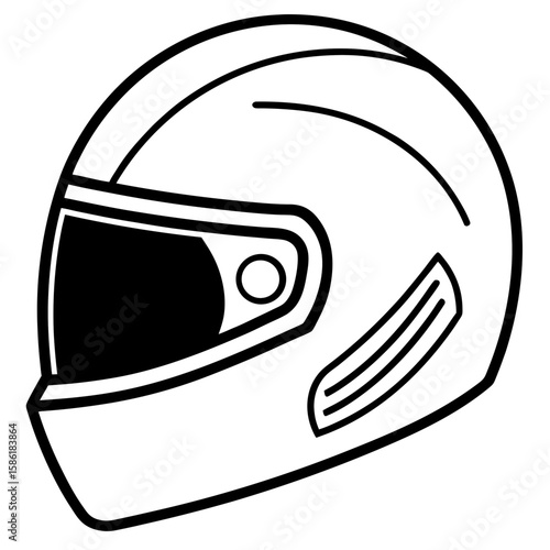 Racing Helmet  Vector Racing Helmet, Flags, Car & Track AI Design