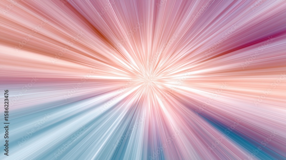 Obraz premium Vibrant Abstract Burst of Colorful Light
