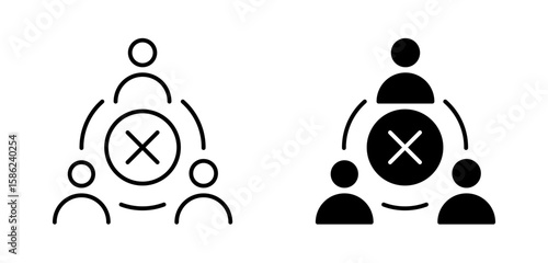Business Strategy and User Account icon