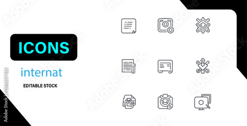 Web & App Development Icons