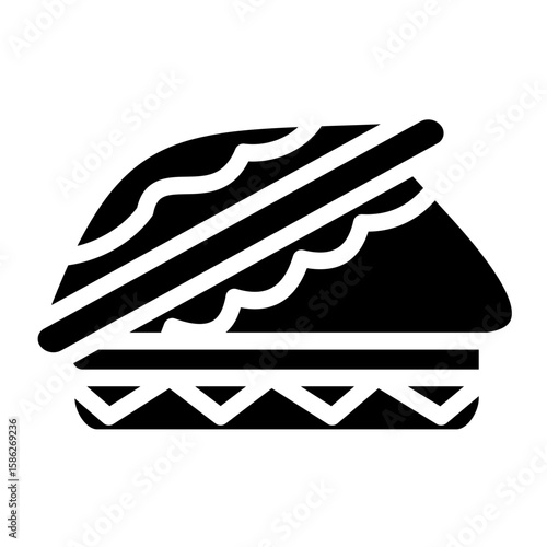 Sandwich Vector Style Icon