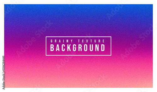 Vibrant Blue to Pink Gradient with Grainy Texture