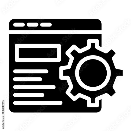 SEO Vector Icon Style