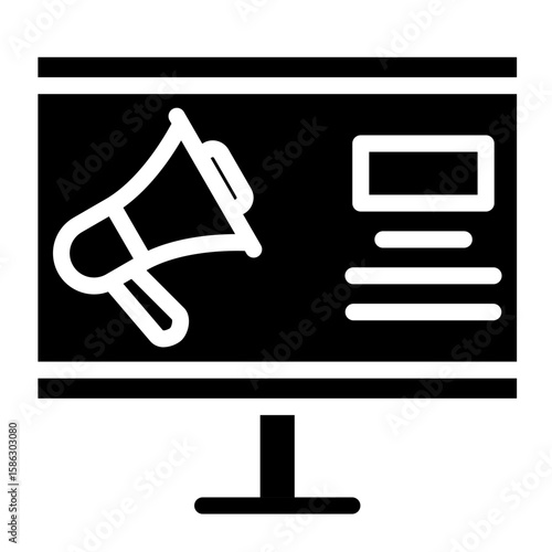 Advertising Vector Icon Style