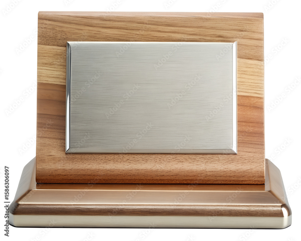 Fototapeta premium wooden photo frame isolated on white background. PNG Transparent file type with high definition quality And vibrant color grading Available.