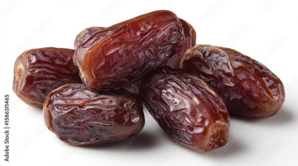 dates isolated on white dates isolated on white