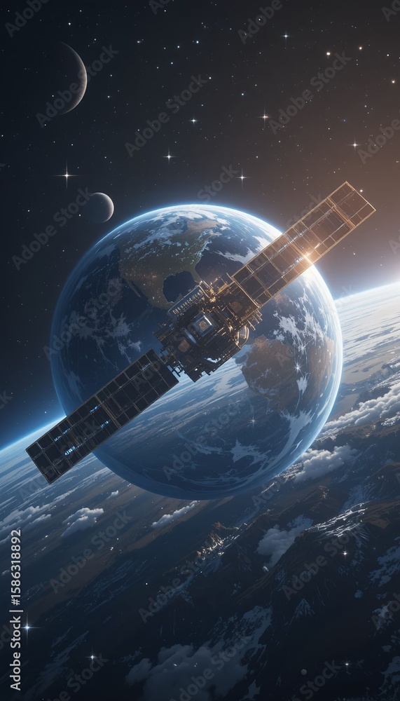 Fototapeta premium earth and space
