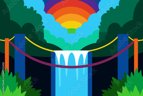 vector illustration of an abstract background