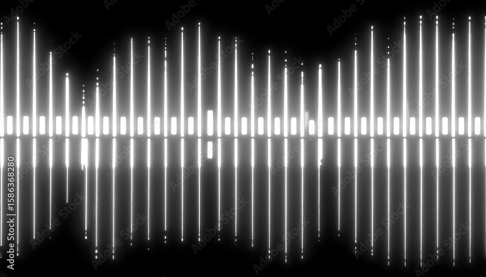 Abstract light wave graphic Abstract light wave graphic