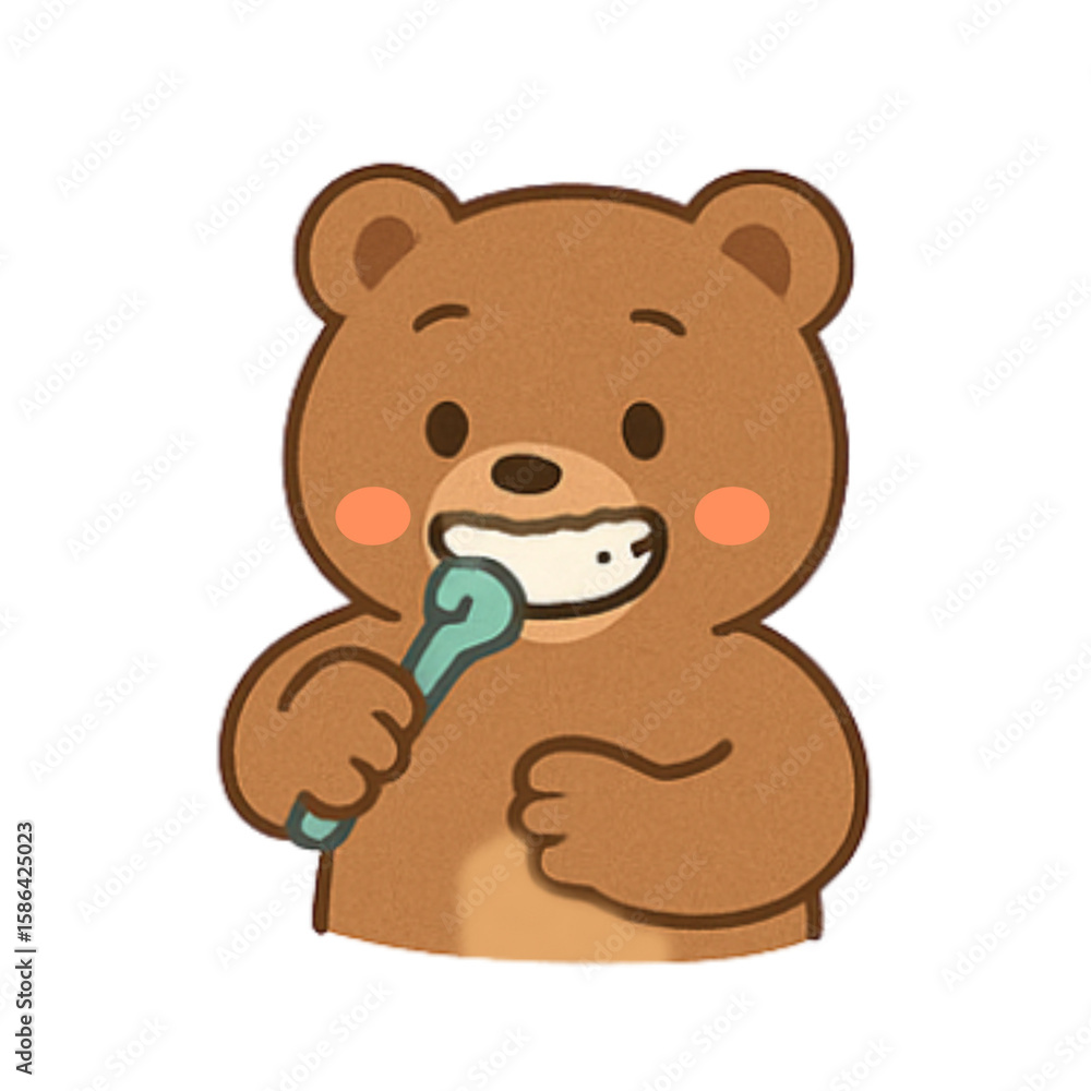 Fototapeta premium teddy bear cartoon 