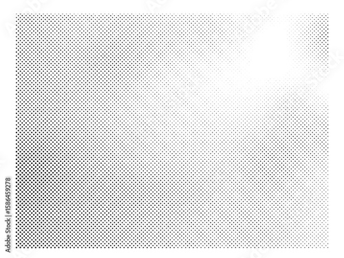 Halftone. Distressed, Retro, Overlay, Vektor SVG
