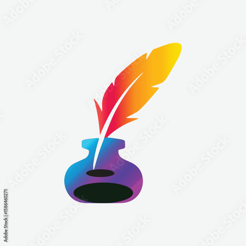Futuristic Gradient Wave Background for Technology Design.