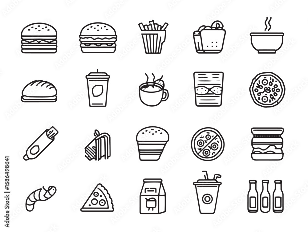 Speedy Chow Ultra Minimalist 2D Line Art Vector Speedy Chow Ultra Minimalist 2D Line Art Vector