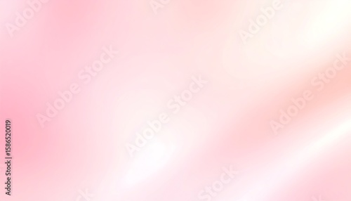 Delicate, soft blend of pale pink and white hues, creating a gentle, smooth gradient